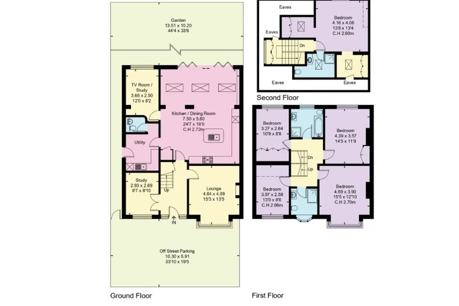 Professional property floor plans for estate agents and landlords in London
