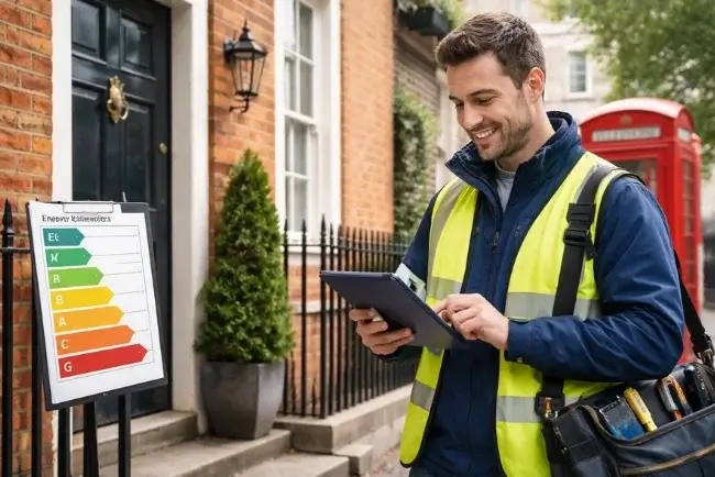 Energy Performance Certificate inspection for residential property in London